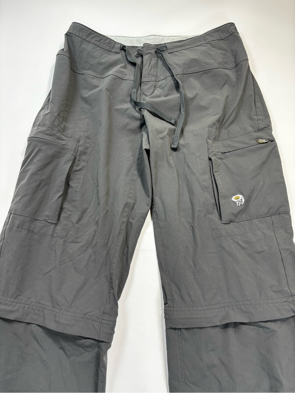 Mountain Hardwear Gray Women's Convertible Cargo Pants - Picture 3 of 11